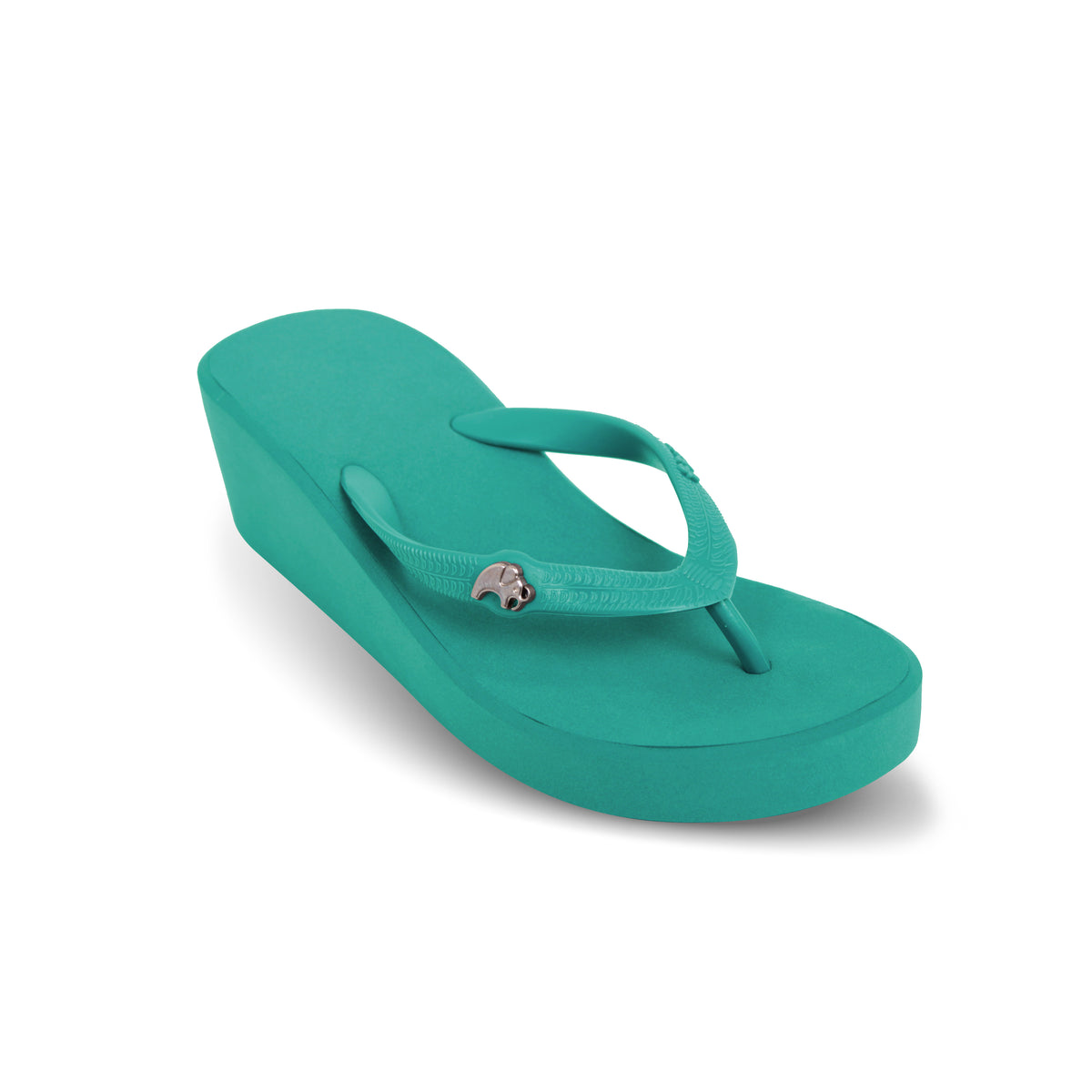 Fipper New Wedges S Green Emerald Fipper Slipper Indonesia